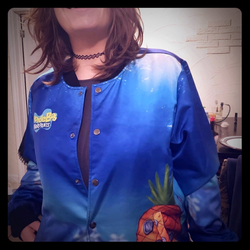 Spongebob Squarepants Baseball Style Oddity Jacket
